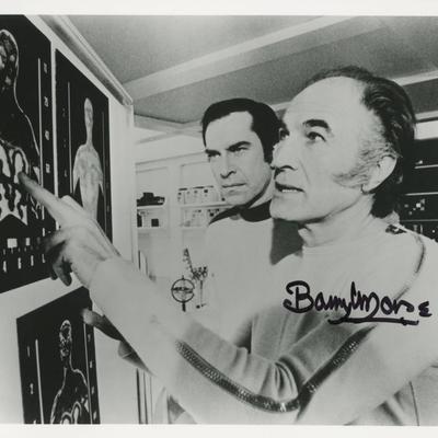Space Barry Morse signed photo