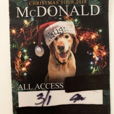 Michael McDonald Backstage Pass