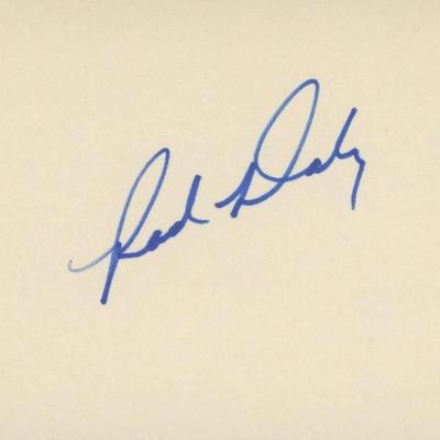 Rod Daly signature cut