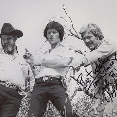 Code R Tom Simcox signed photo