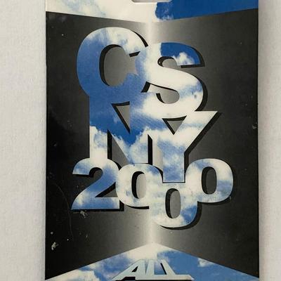 CSNY 2000 Backstage Pass