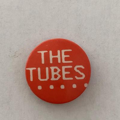 The Tubes vintage pin
