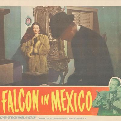 The Falcon in Mexico  1944 original vintage lobby card