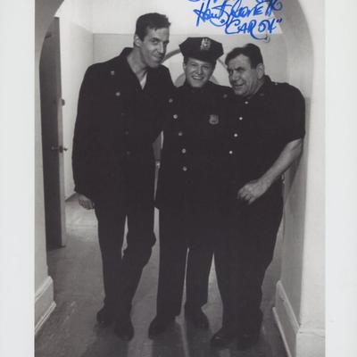 Hank Garrett signed "Car 54, Where Are You?" photo 