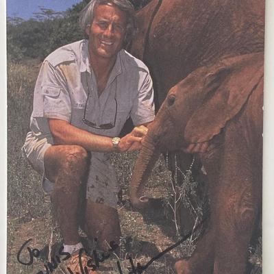 Zookeeper Jack Hanna signed photo