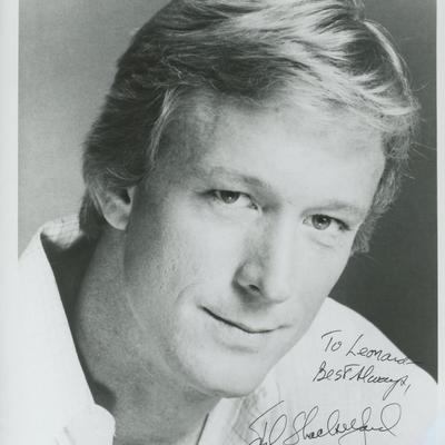 Ted Shackelford signed photo