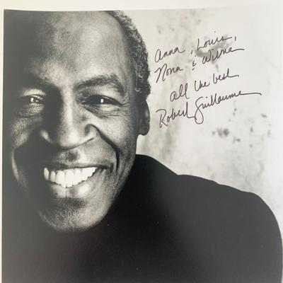 Bensons Robert Guillaume signed photo