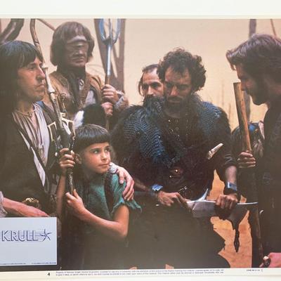Krull original 1983 vintage lobby card
