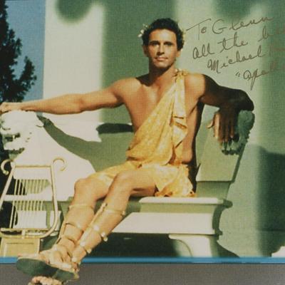 Michael Forest signed photo