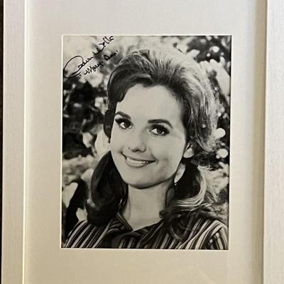 Gilligan's Island Framed Dawn Wells signed photo