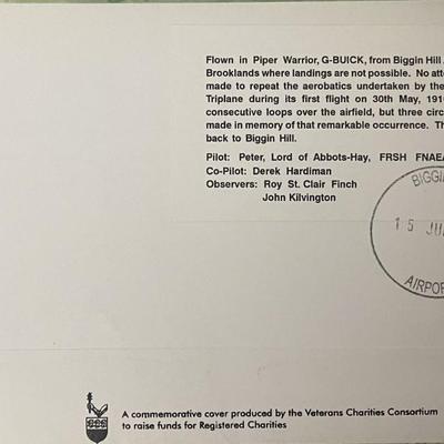 Owen Reynolds Tracy signed First Day Cover 