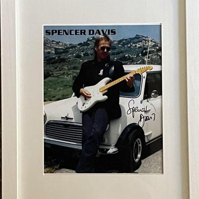 Spencer Davis signed photo