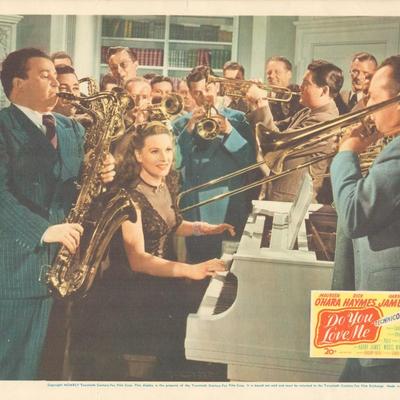 Do You Love Me 1945 original vintage lobby card