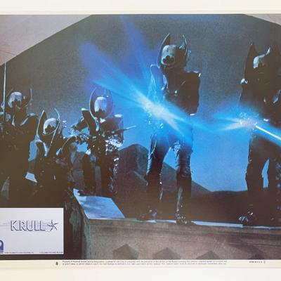 Krull original 1983 vintage lobby card