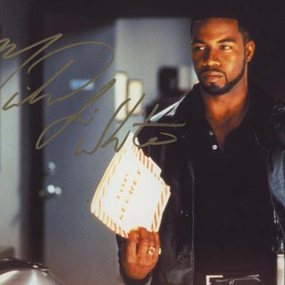 Micahel Jai White signed photo