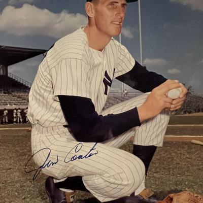 Jim Coates signed photo