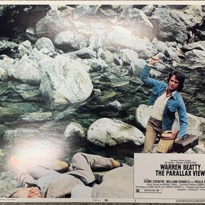 The Parallax View 1974 original lobby card set