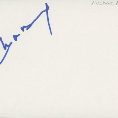 Chad Michael Murray signature cut