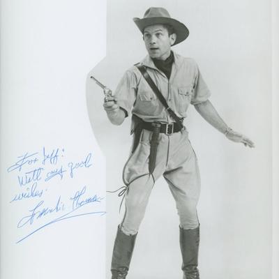 Frankie Thomas signed photo