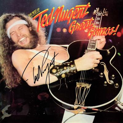 Ted Nugent signed Free For All album