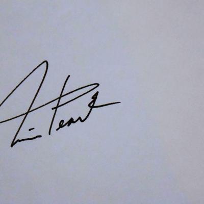 Neil Peart
Signature Strip