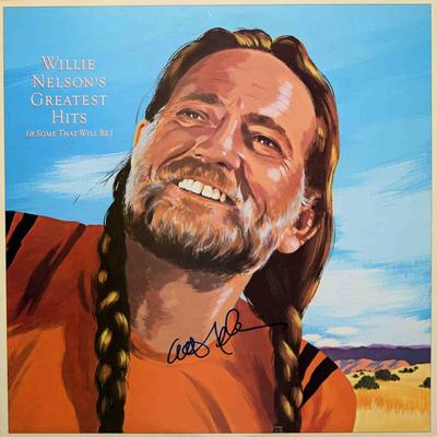 Willie Nelson Partners signed album