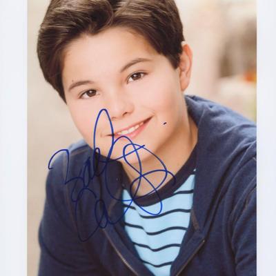 Zach Callison signed photo