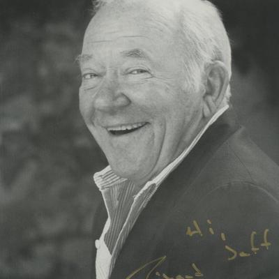 Richard Erdman signed photo
