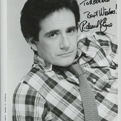 Richard Kline signed Dallas photo