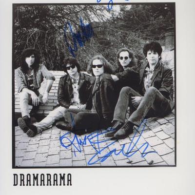 Dramarama band signed photo