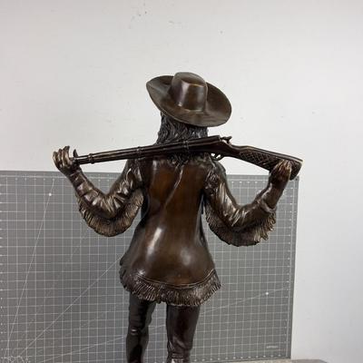 Buffalo Bill Cody Bronze Statue by "J. Theodore"