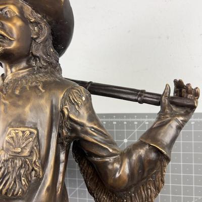 Buffalo Bill Cody Bronze Statue by "J. Theodore"