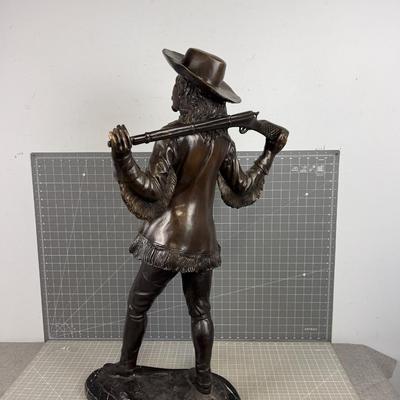 Buffalo Bill Cody Bronze Statue by "J. Theodore"