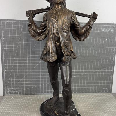 Buffalo Bill Cody Bronze Statue by "J. Theodore"
