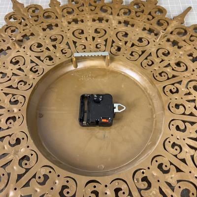 MCM Hollywood Regency BURWOOD STARBURST Clock