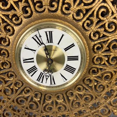 MCM Hollywood Regency BURWOOD STARBURST Clock