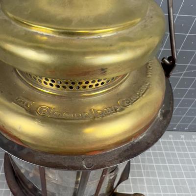 Antique Coleman Brass Lantern c.1920