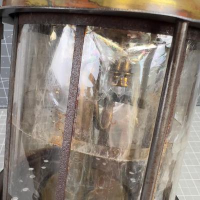 Antique Coleman Brass Lantern c.1920