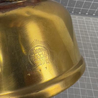 Antique Coleman Brass Lantern c.1920