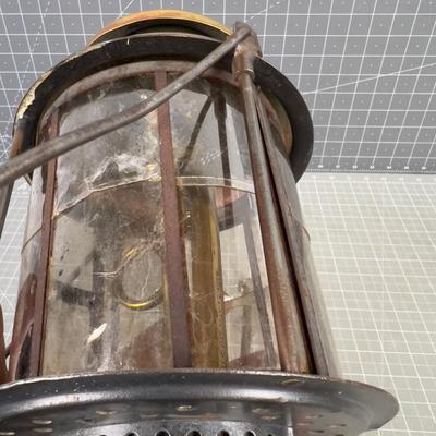 Antique Coleman Brass Lantern c.1920