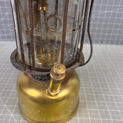 Antique Coleman Brass Lantern c.1920