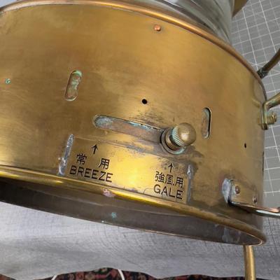 Brass Ships Light (electrified) NIPPON SENTO Co. Ltd.