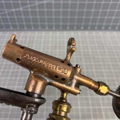 Brass Detroit Torch Vintage Blow Torch 