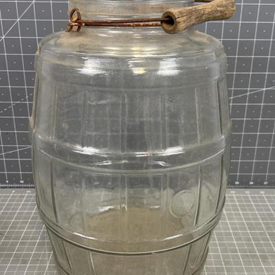 Antique 2 Gallon Pickle Jar