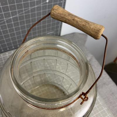 Antique 2 Gallon Pickle Jar