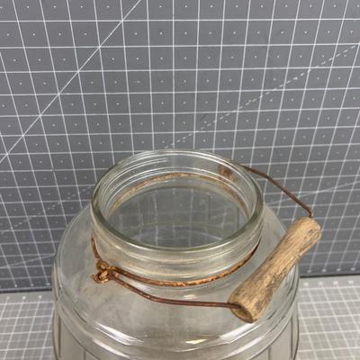 Antique 2 Gallon Pickle Jar