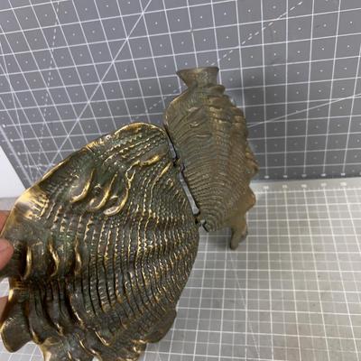 Brass Clam Shell/Box