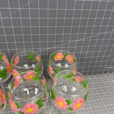 Franciscan Desert Rose Goblets
