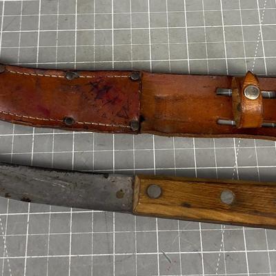 Green River Knife with Sheath