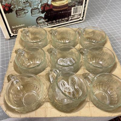 18 Piece PUNCH Bowl Set In Original Box 